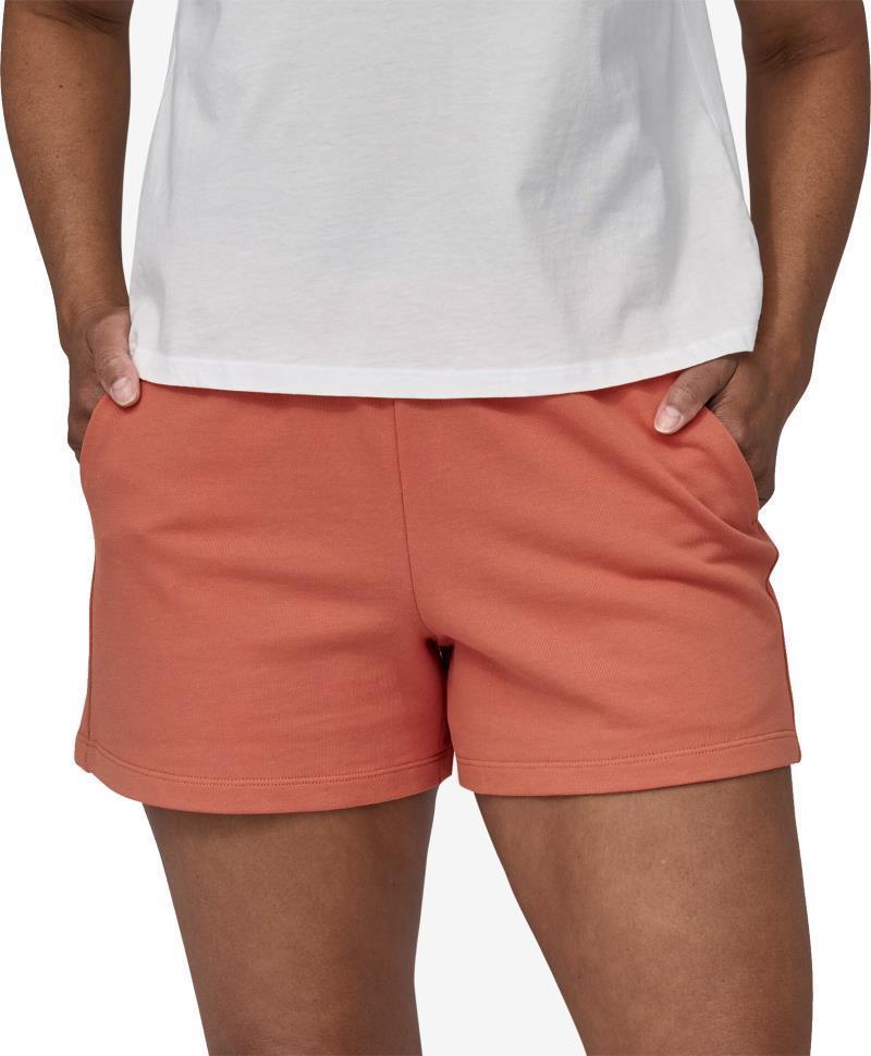 Regenerative Organic Certified Cotton Essential Shorts - Womens - Quartz Coral 2