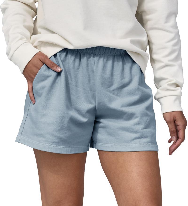 Regenerative Organic Certified Cotton Essential Shorts - Womens - Steam Blue 2