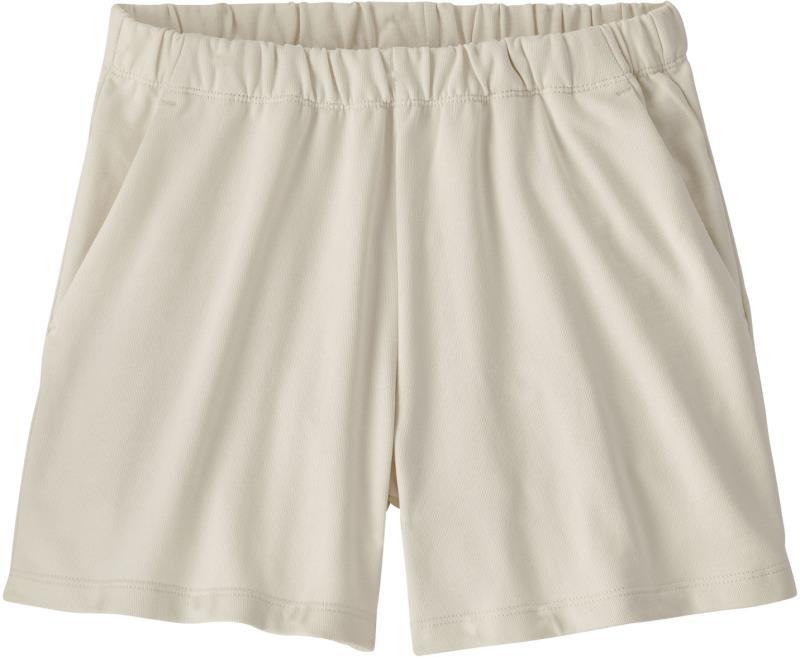 Regenerative Organic Certified Cotton Essential Shorts - Womens - Wool White 1