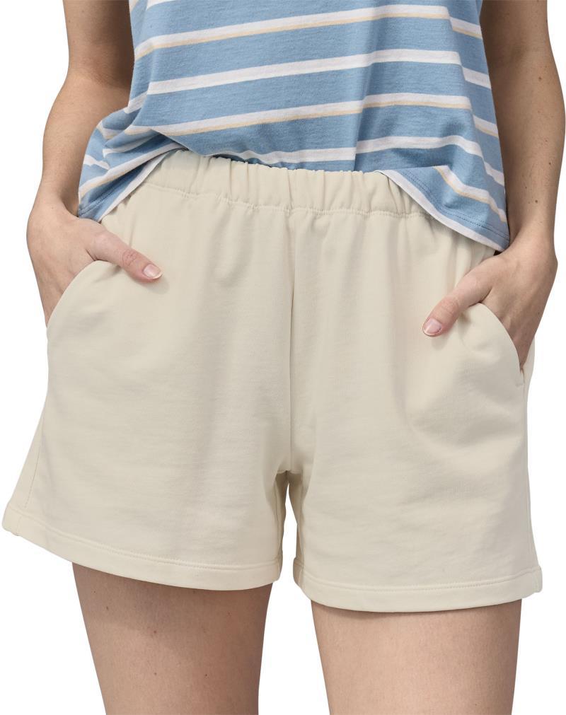 Regenerative Organic Certified Cotton Essential Shorts - Womens - Wool White 2
