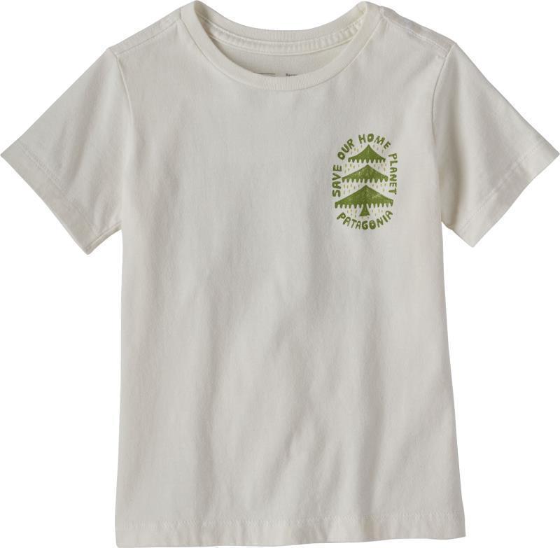 Regenerative Organic Certified Cotton Graphic T-Shirt - Baby - Teach How to Save / Birch White 2