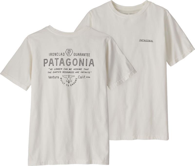 Regenerative Organic Certified Cotton Graphic T-Shirt - Kids - forge mark / birch white 1