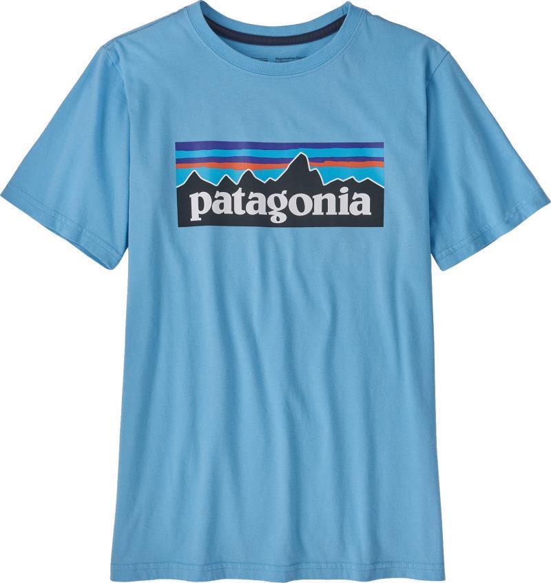 Regenerative Organic Certified Cotton P-6 Logo T-Shirt - Kids - lago blue 1