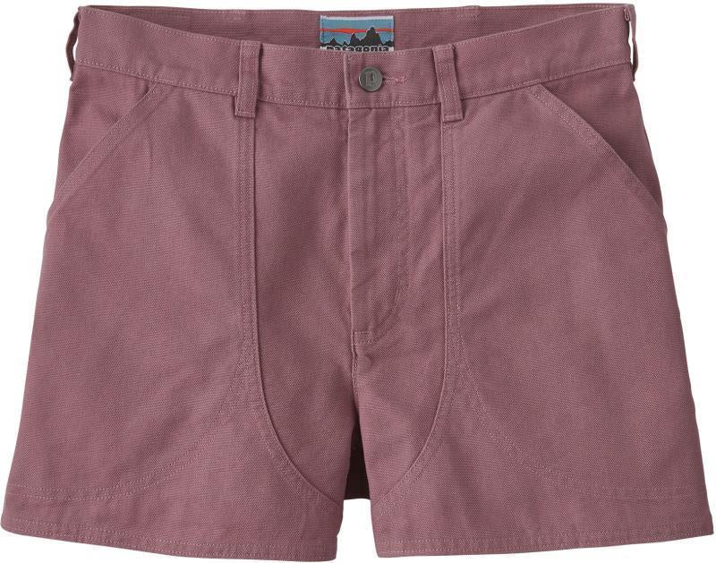 Regenerative Organic Certified Cotton Stand Up Shorts, 3.5" Inseam - Womens - Evening Mauve 1