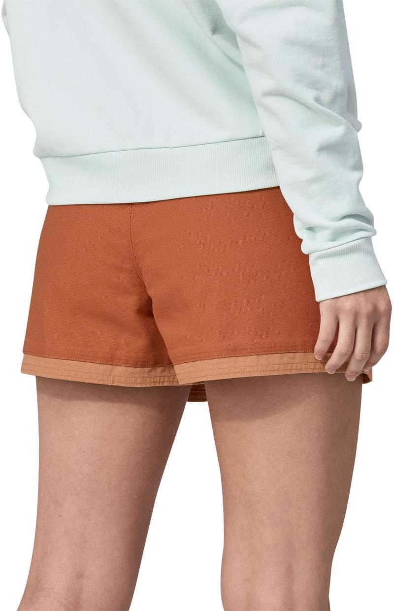 Regenerative Organic Certified Cotton Stand Up Shorts, 3.5" Inseam - Womens - Terra Pink 3