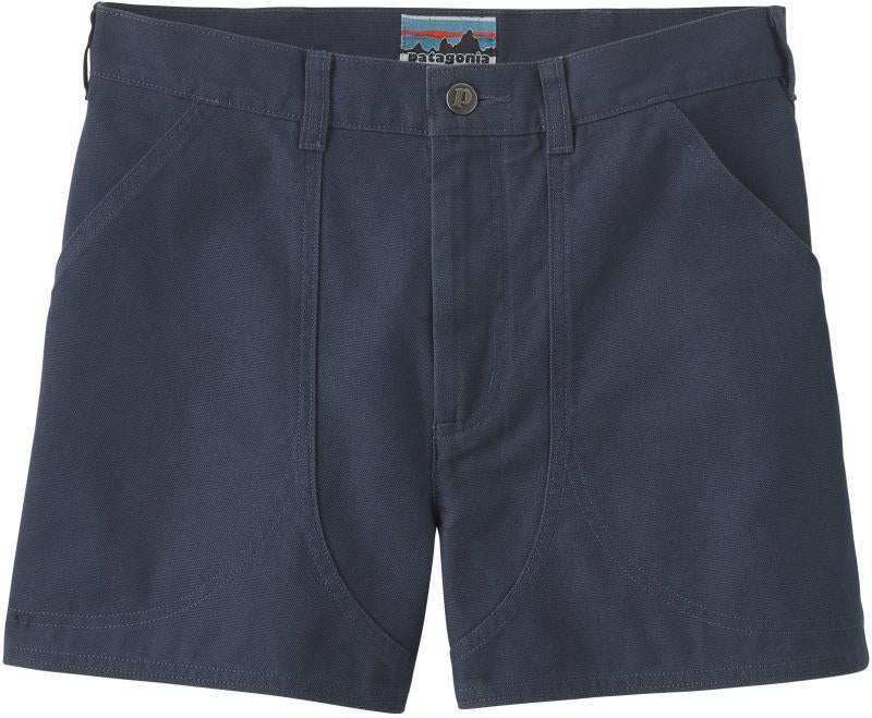 Regenerative Organic Certified Cotton Stand Up Shorts, 3.5" Inseam - Womens - smolder blue 1
