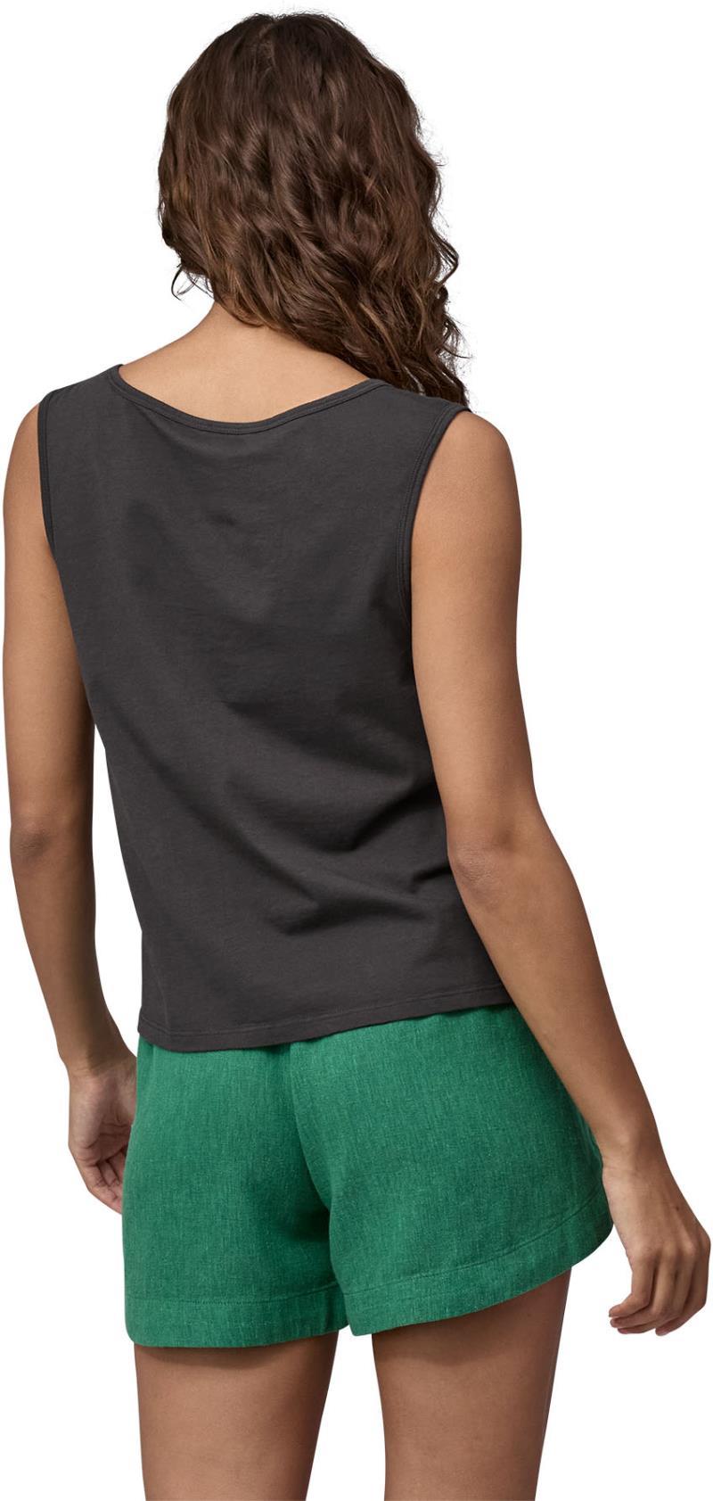 Regenerative Organic Certified Cotton Tank - Womens - Ink Black 3
