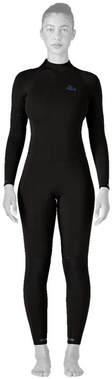 Regulator Lite 2/2 Back Zip Full Suit - Womens - black 1