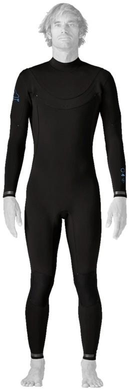 Regulator Lite 3/2 Front Zip Full Suit - Mens - black 1