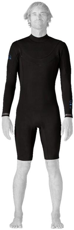 Regulator Lite Front Zip LS Spring Suit - Mens - black 1
