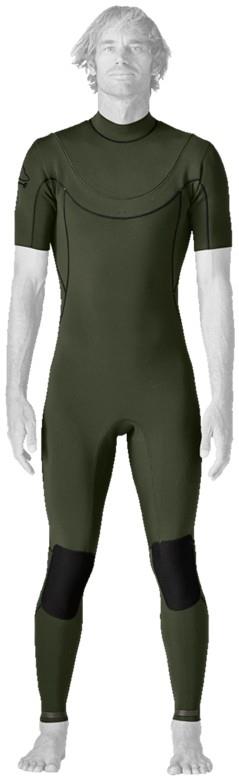 Regulator Lite Front Zip SS Full Suit - Mens - sea tone green 1