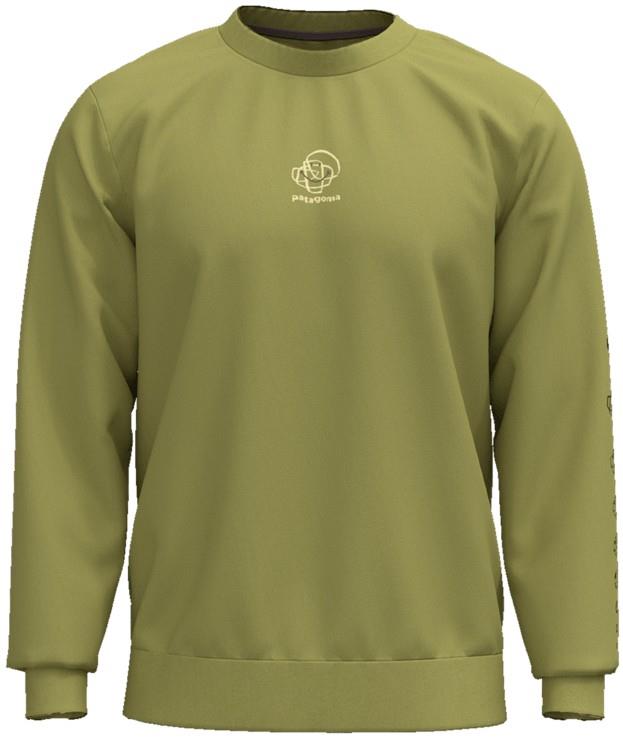 Relax Rocks Daily Crew - Mens - swale green 1
