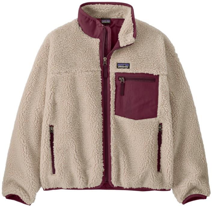 Retro-X Jacket - Kids - natural w/berry fig 1