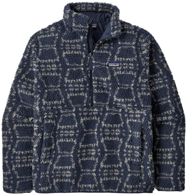 Retro-X Pullover - Mens - snowshoe hare / new navy 1
