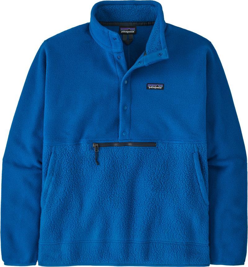 Retro Pile 1/2 Snap Pullover - Mens - endless blue 1