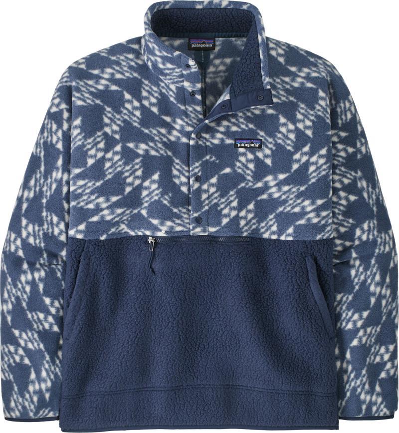 Retro Pile 1/2 Snap Pullover - Mens - new navy 1
