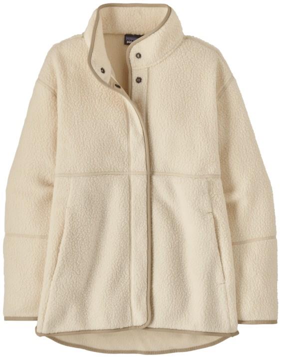 Retro Pile Coat - Womens - natural 1