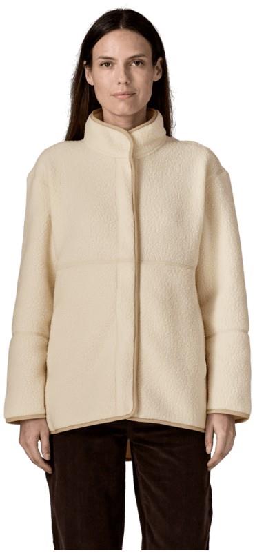 Retro Pile Coat - Womens - natural 1