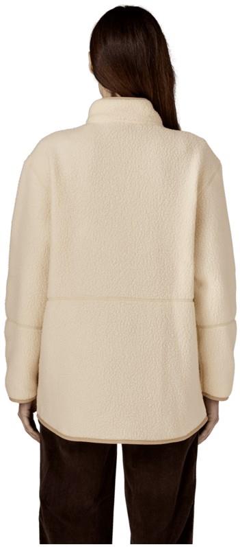 Retro Pile Coat - Womens - natural 1