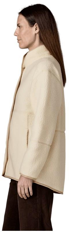 Retro Pile Coat - Womens - natural 1