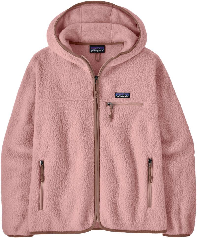 Retro Pile Hoody - Womens - fuzzy mauve 1
