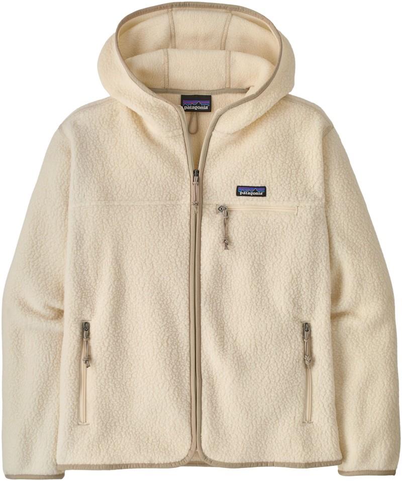 Retro Pile Hoody - Womens - natural 1