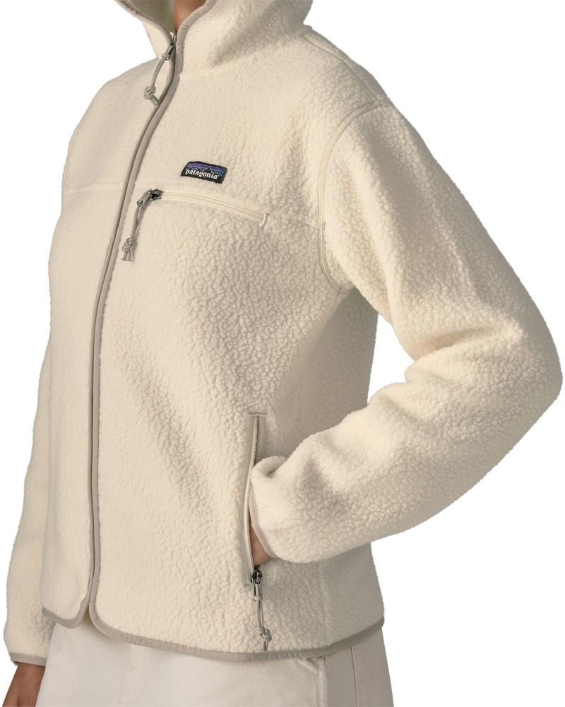 Retro Pile Hoody - Womens - natural 1