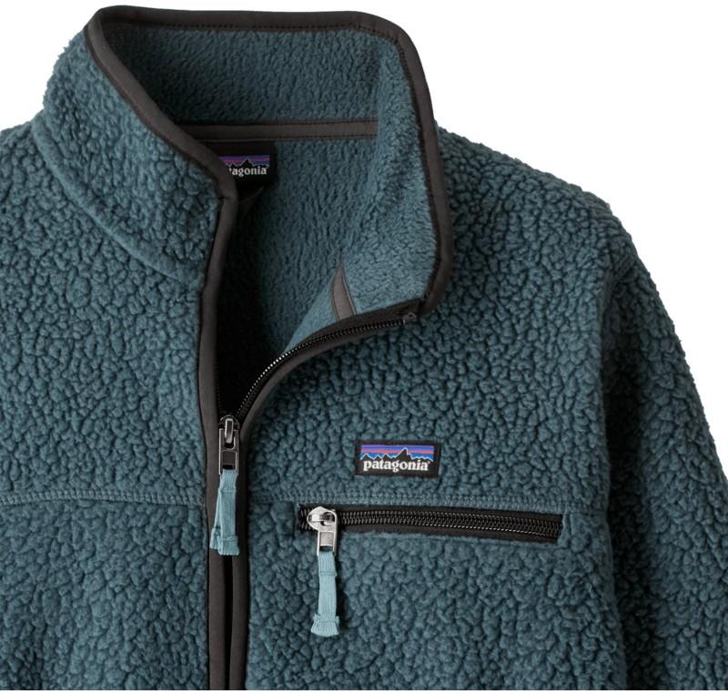 Retro Pile Jacket - Kids - summit blue 1