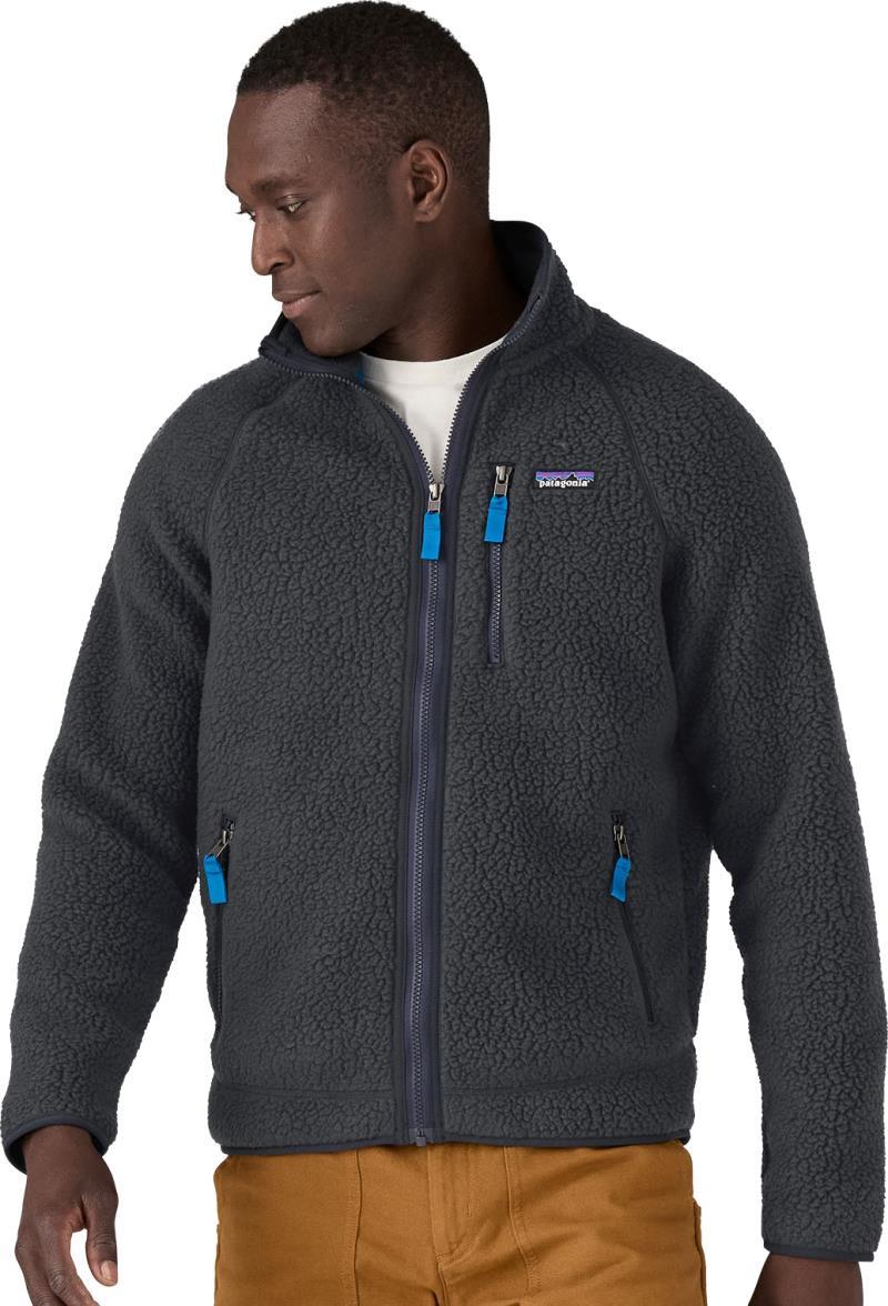 Retro Pile Jacket - Mens - Pitch Blue w/Endless Blue 2