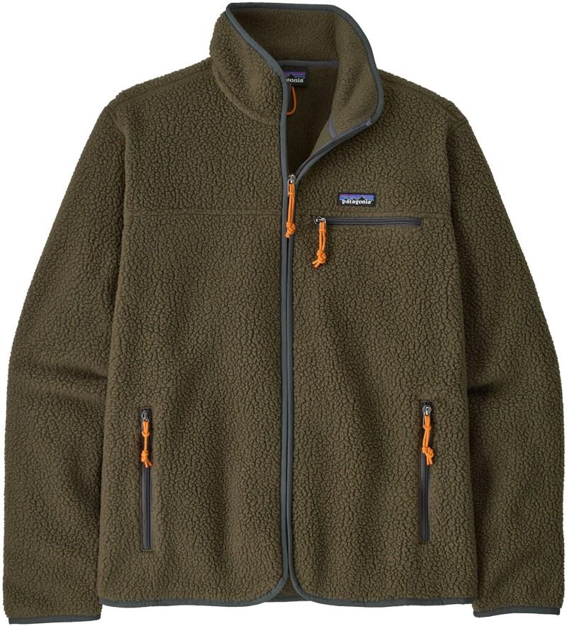 Retro Pile Jacket - Mens - basin green 1