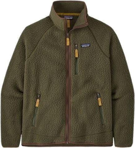 Retro Pile Jacket - Mens - basin green 1