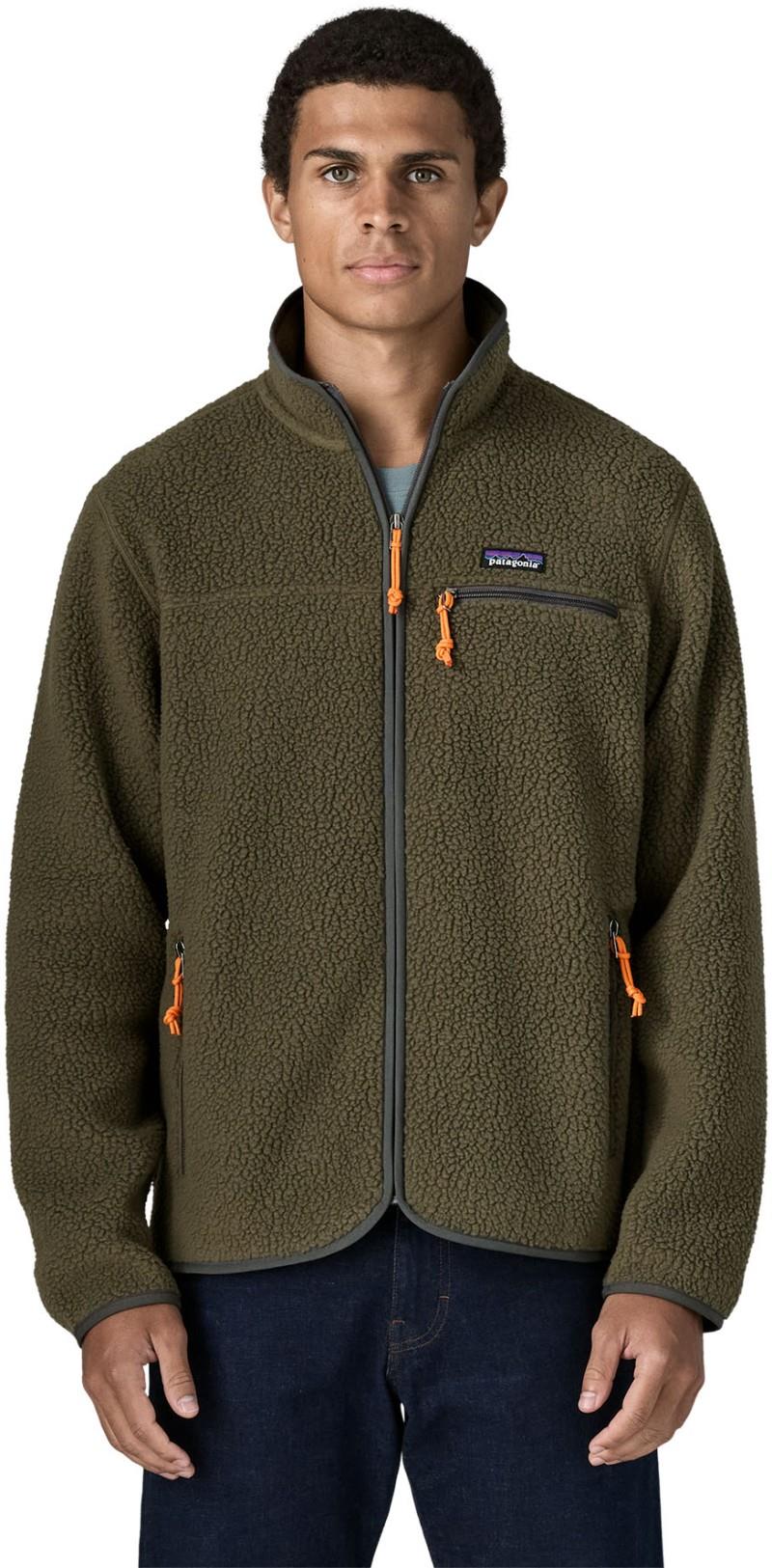 Retro Pile Jacket - Mens - basin green 1
