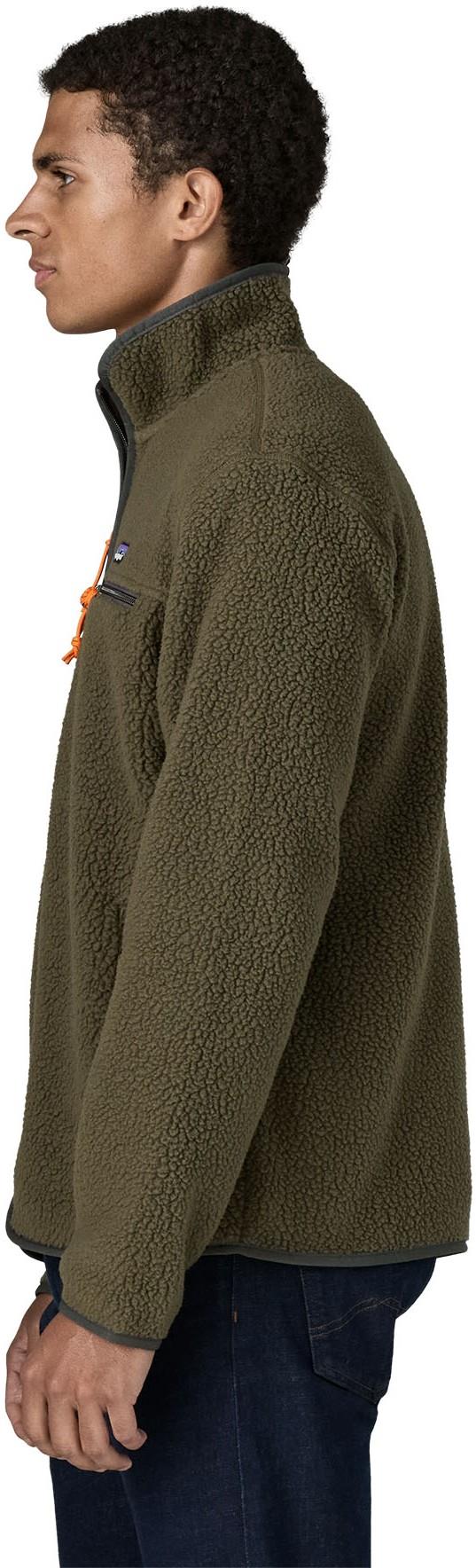 Retro Pile Jacket - Mens - basin green 1