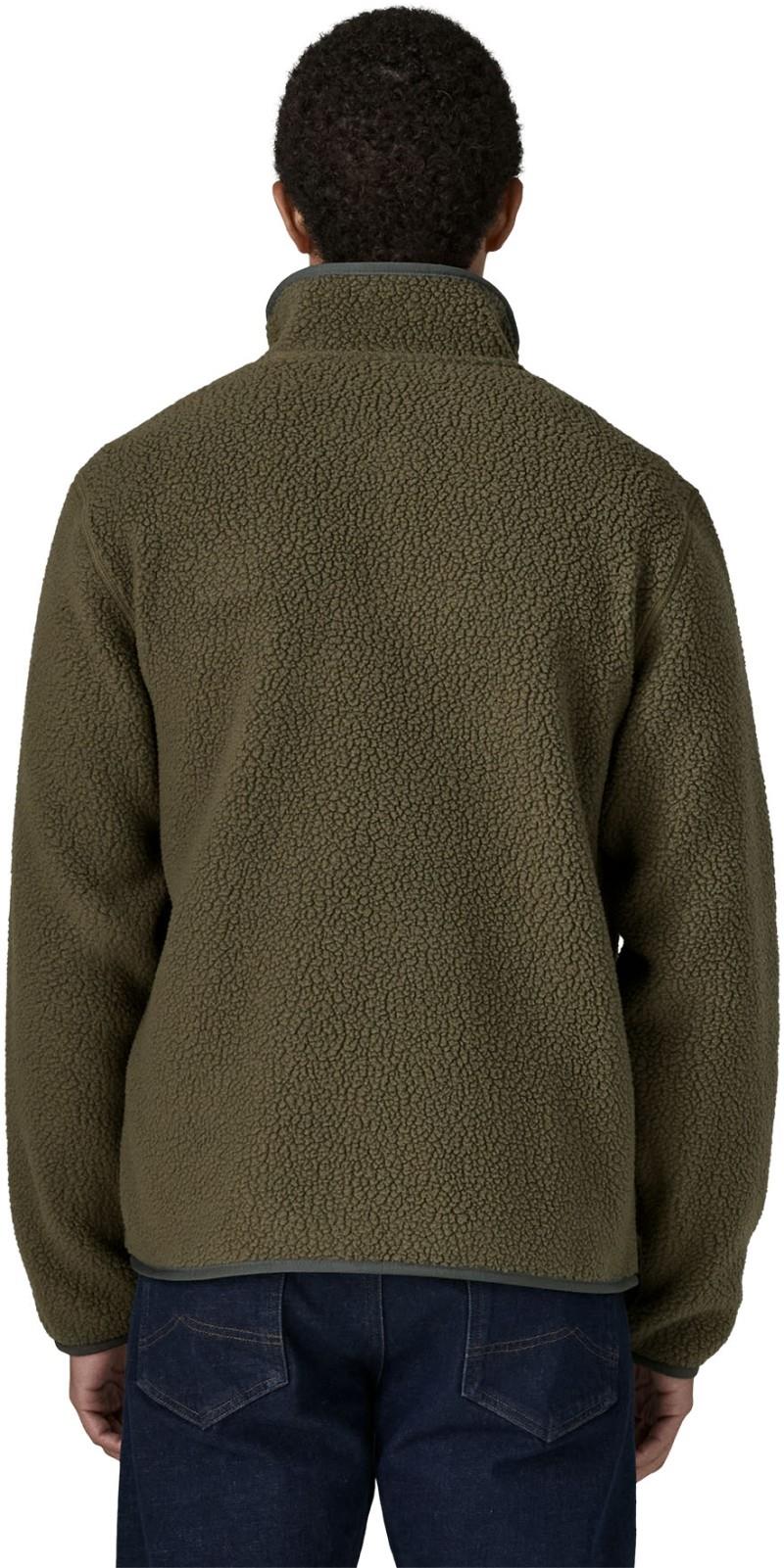 Retro Pile Jacket - Mens - basin green 1