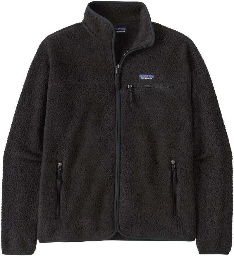 Retro Pile Jacket - Mens - black 1