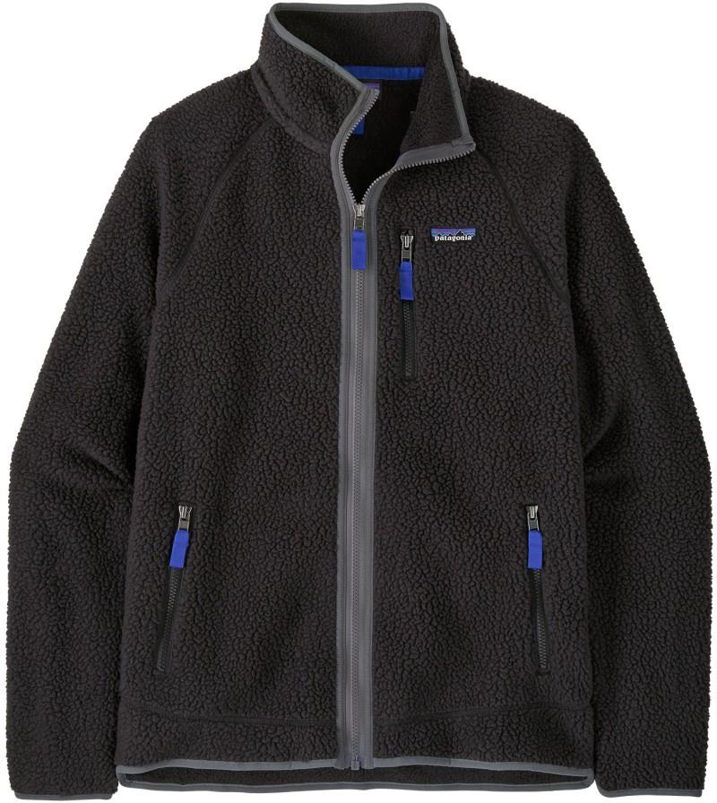 Retro Pile Jacket - Mens - black w/forge grey 1