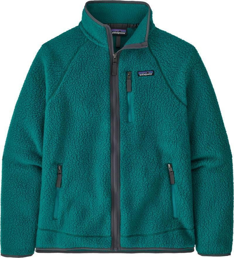 Retro Pile Jacket - Mens - borealis green 1