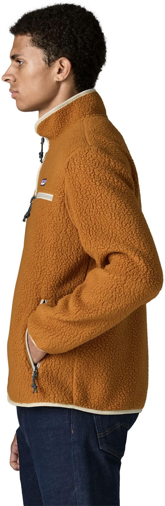 Retro Pile Jacket - Mens - cinnamon brown 1