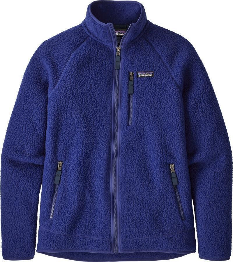 Retro Pile Jacket - Mens - cobalt blue 1