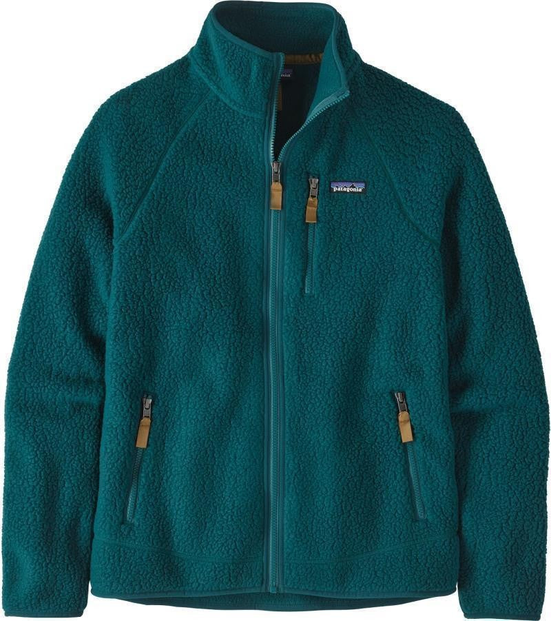 Retro Pile Jacket - Mens - dark borealis green 1