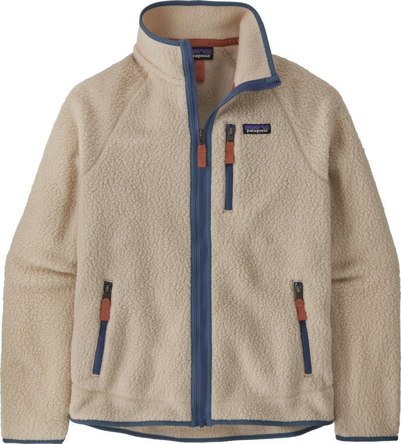 Retro Pile Jacket - Mens - dark natural w/utility blue 1