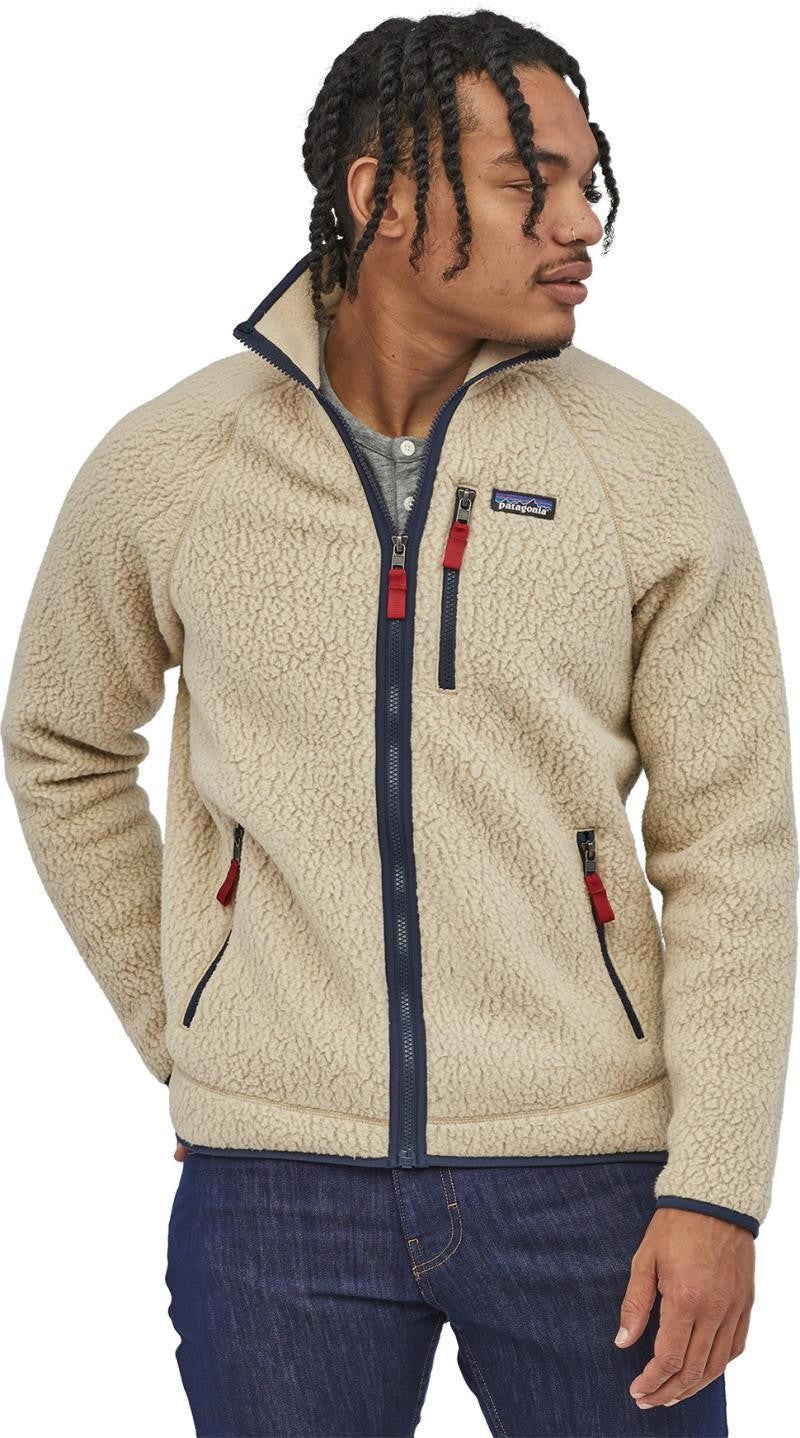 Retro Pile Jacket - Mens - el cap khaki 1