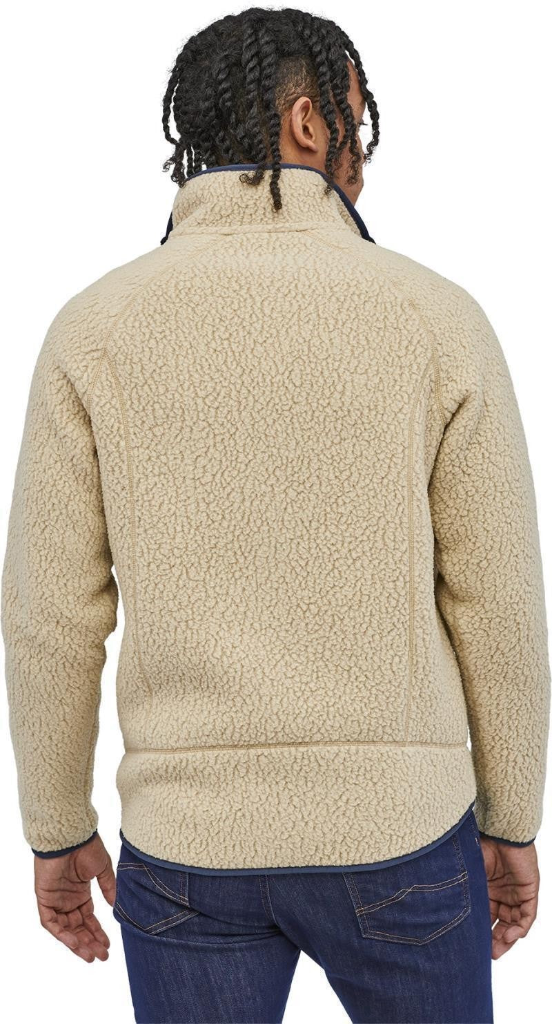 Retro Pile Jacket - Mens - el cap khaki 1