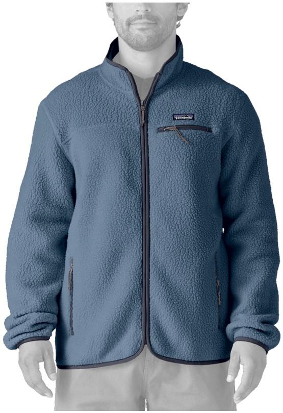 Retro Pile Jacket - Mens - freshwater blue 1