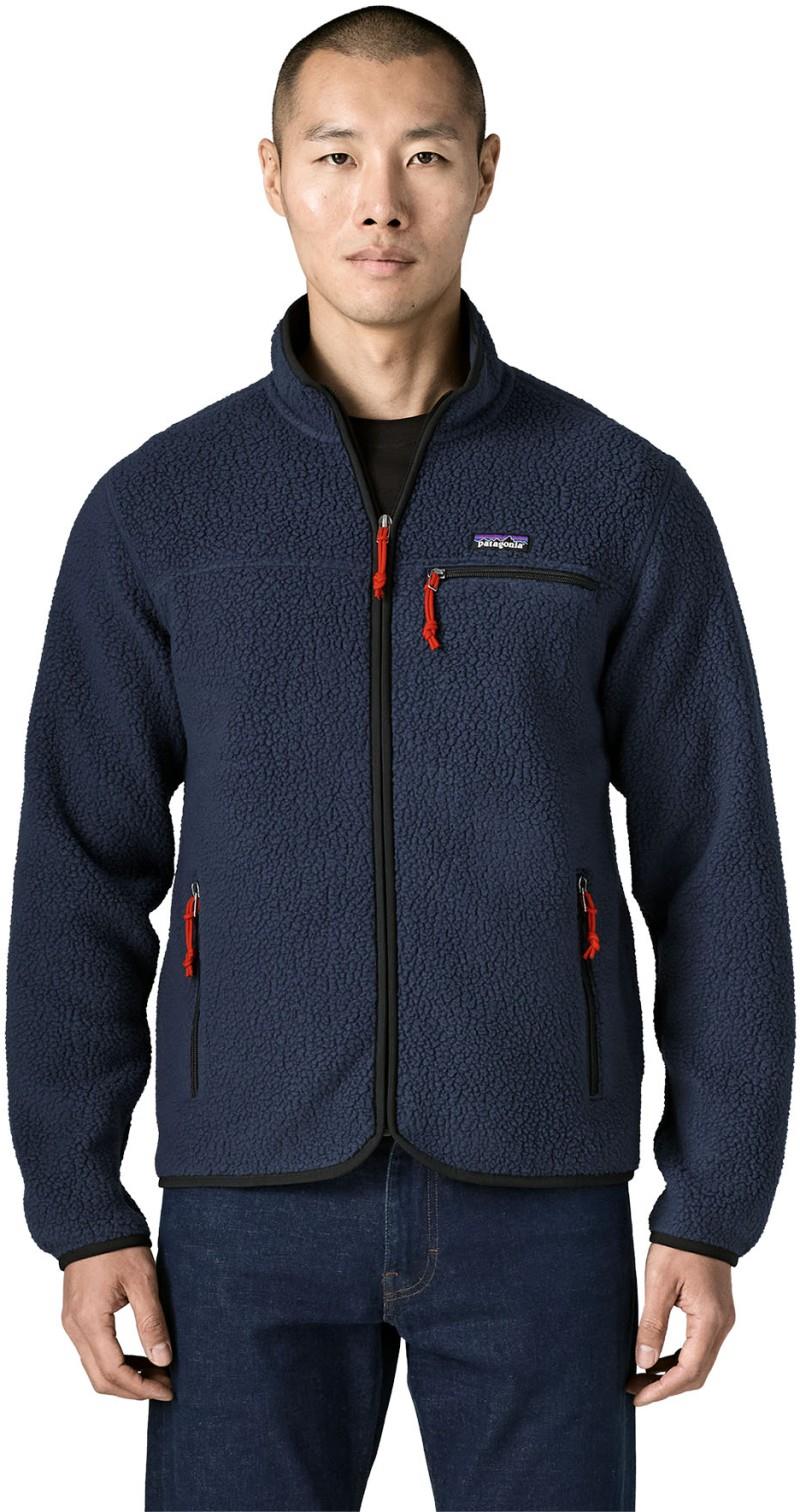 Retro Pile Jacket - Mens - new navy 1