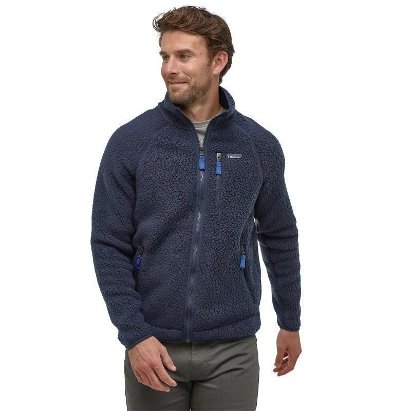 Retro Pile Jacket - Mens - new navy 1