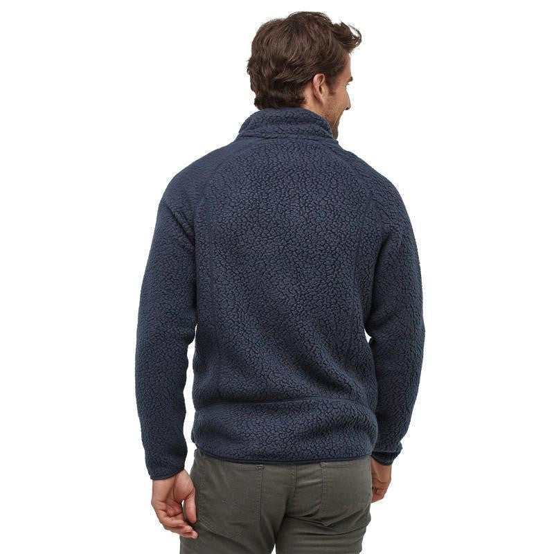 Retro Pile Jacket - Mens - new navy 1