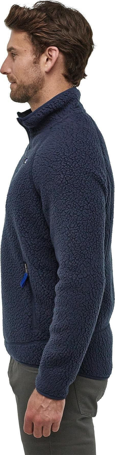 Retro Pile Jacket - Mens - new navy 1