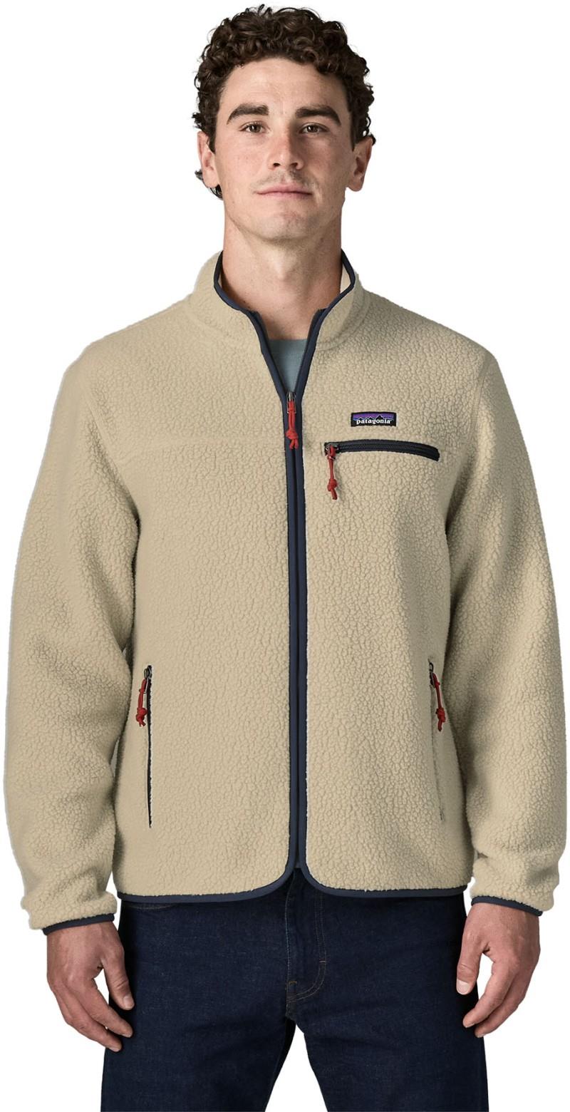Retro Pile Jacket - Mens - pelican 1