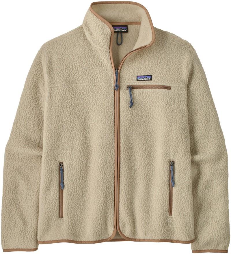 Retro Pile Jacket - Mens - pelican w/fossil brown 1